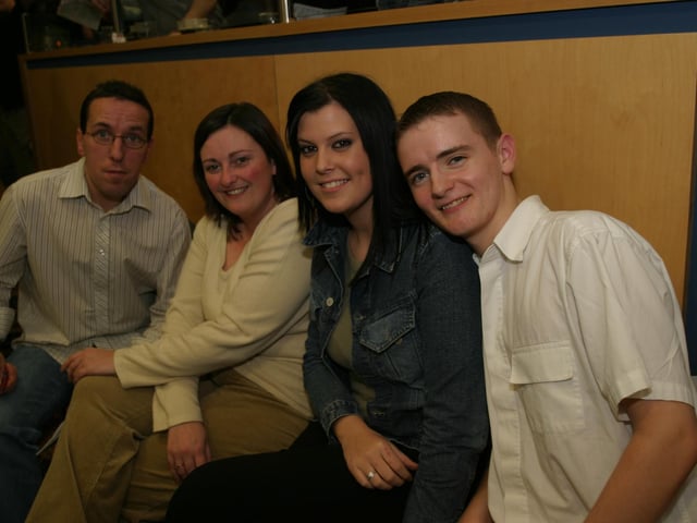A night out at the Lifford Races in October 2003
