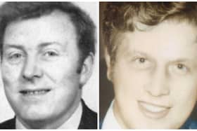 Jim Loughrey (left) and John Toland.