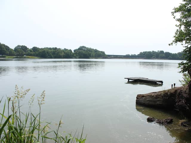 Emergency services descended on Carr Mill Dam after a member of the public raised the alarm