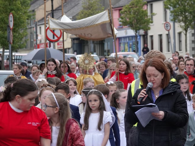 Corpus Christi Procession in Buncrana.