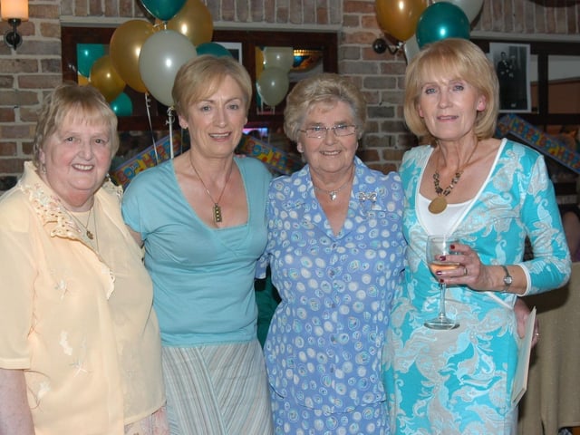 May Donnelly celebrating with friends and family.