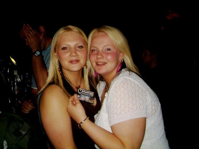 Derry people partying in pubs in the city in August 2005.