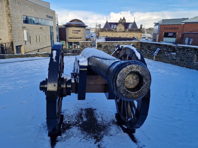 A cannon on City Wall