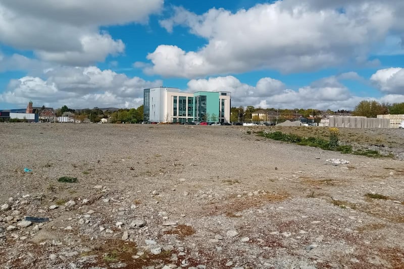 The proposal is for the erection of a ‘new Cityside Health and Care Centre, including a multistorey car park, site access roads and associated landscaping with additional public realm works, including pedestrian link to Quay Trail, and infrastructure works including upgrade of Pennyburn Roundabout to include additional lanes and associated junction improvements, to support the development of the site’.