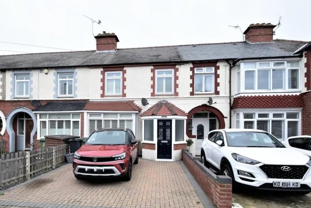This three bed terrace house in Chatsworth Avenue, Cosham, is on the market for £360,000. It is listed on Zoopla by Beals - North End.