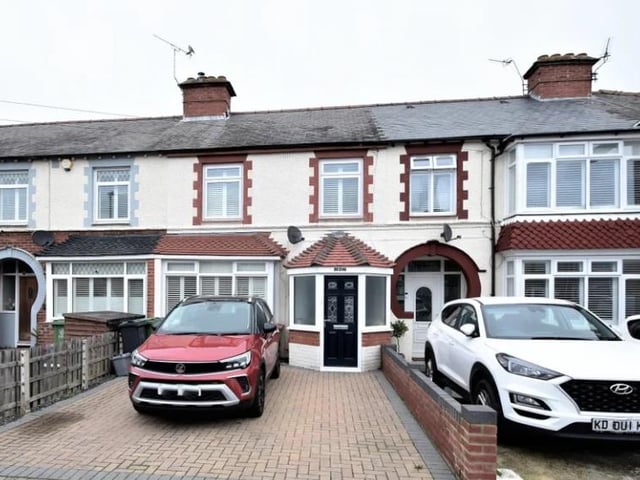 This three bed terrace house in Chatsworth Avenue, Cosham, is on the market for £360,000. It is listed on Zoopla by Beals - North End.