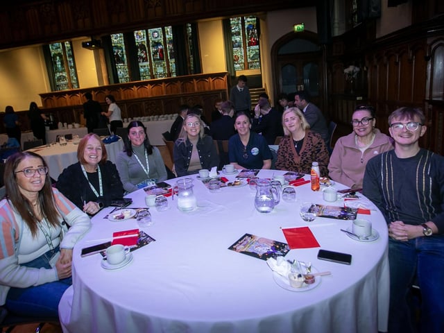 Representatives from local community groups and organisations who particpated in Wednesday's 'Be The Change' conference in the Guildhall. (Photos: Jim McCafferty Photography) : .