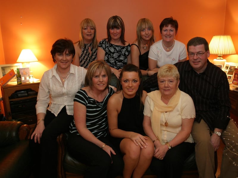 Celebrations back in 2004: Amy Crossan.