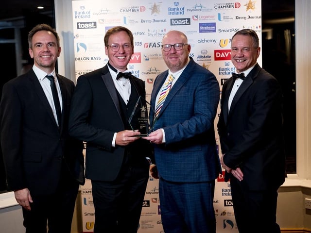 Deluxe Irish Tours & Transfers were joint winners of Small Business of the Year.
