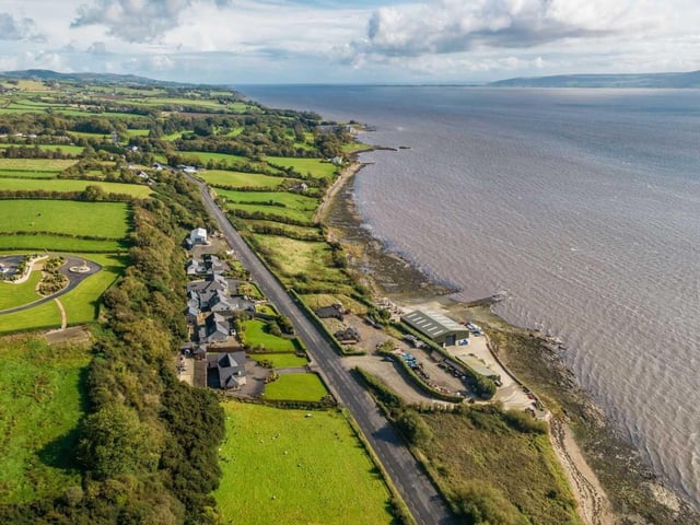 Luxurious coastal property on the market in Redcastle with stunning views of Lough Foyle