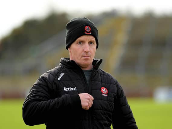 Johnny McGarvey, manager of the Derry senior hurling team. Photo: George Sweeney