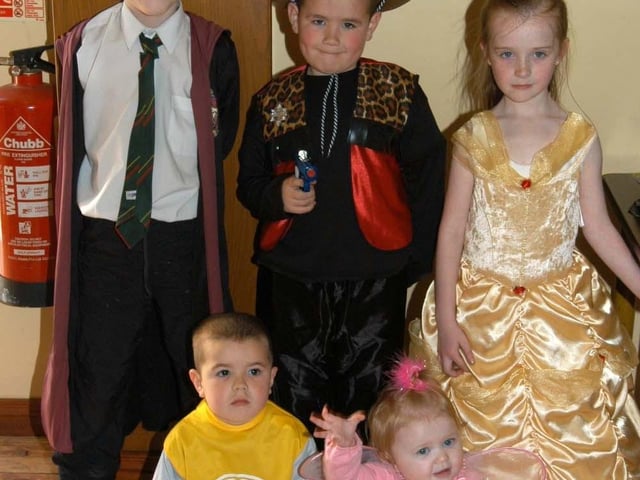 Sean Dunlop's dress up birthday party.