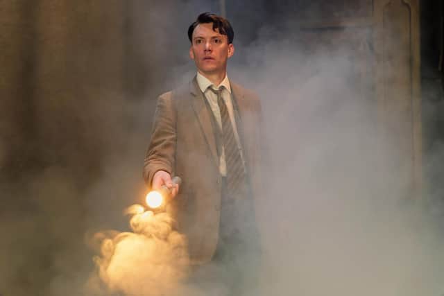 Mark Hawkins' 'The Actor' begins to unravel to tale of 'The Woman in Black' in the Millennium Forum.