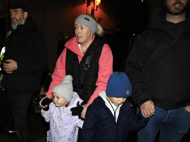 Awakening the Walled City Trail, celebrating the 40th anniversary of the Derry Halloween Festival. (Photo - Tom Heaney, nwpresspics)