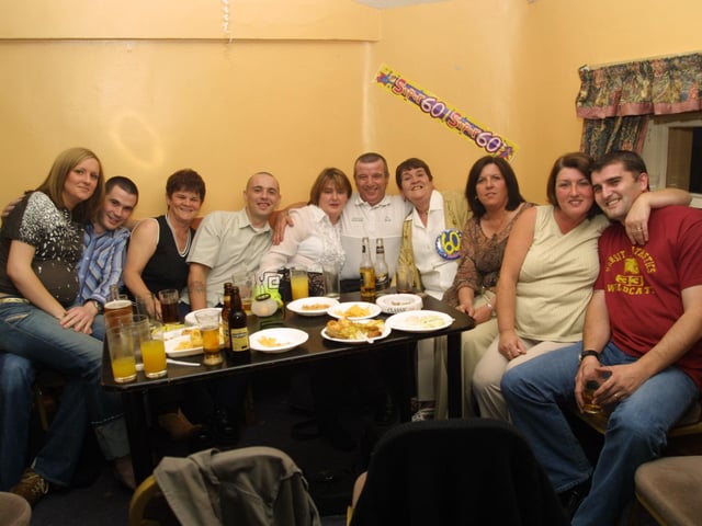 Party revellers having a great time