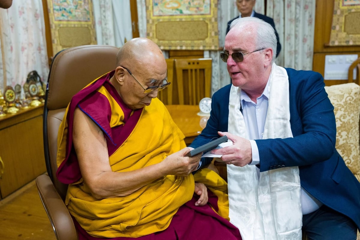 Little bit of Derry in Dharamsala as Richard Moore meets old friend the Dalai Lama