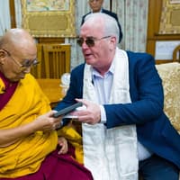Little bit of Derry in Dharamshala as Richard Moore meets old friend the Dalai Lama