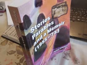 'Stories Parables and a Memoir (1955-'73)' (450 pages; price £10/Euro12.), by Aidan Convery, is a collection of brief anecdotal 'parables' and short stories,  culminating in a memoir, 'The Academy',  recalling an Irish small town childhood, leading to life in St  Columb's College Derry.