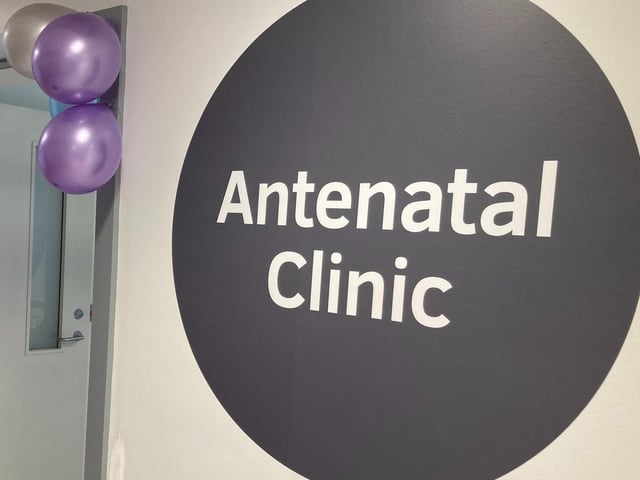 The new antenatal clinic area at Altnagelvin Hospital has been officially opened.