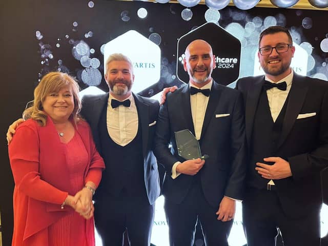ARC Fitness team at the NI Healthcare Awards 2024