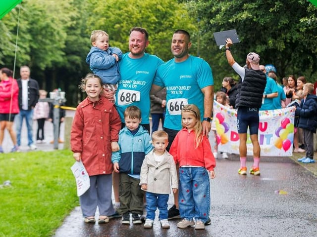 Enjoying the Brandywell & Bogside Bogside & Brandywell Health Forum Danny Quigley 'Try-a-Tri' triathlon at the weekend. (Photo: Micam Photography)