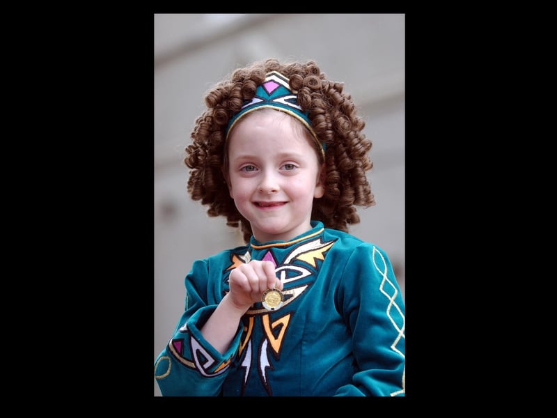 Orlaith McGinley, from Rosemount, Cullen School, winner of the Jig U-7 years. (2504C17)