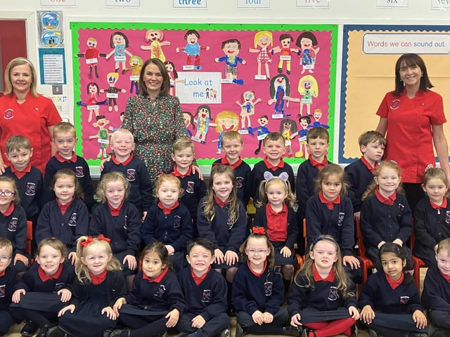 Mrs Quinn's class at Broadbridge Primary School.