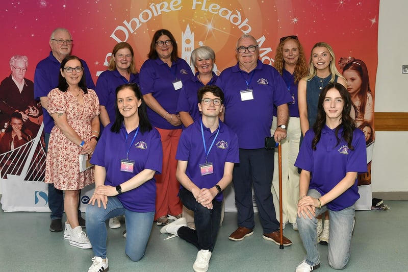 The 2025 Fleadh Mhór Dhoíre committee.  Photo: George Sweeney