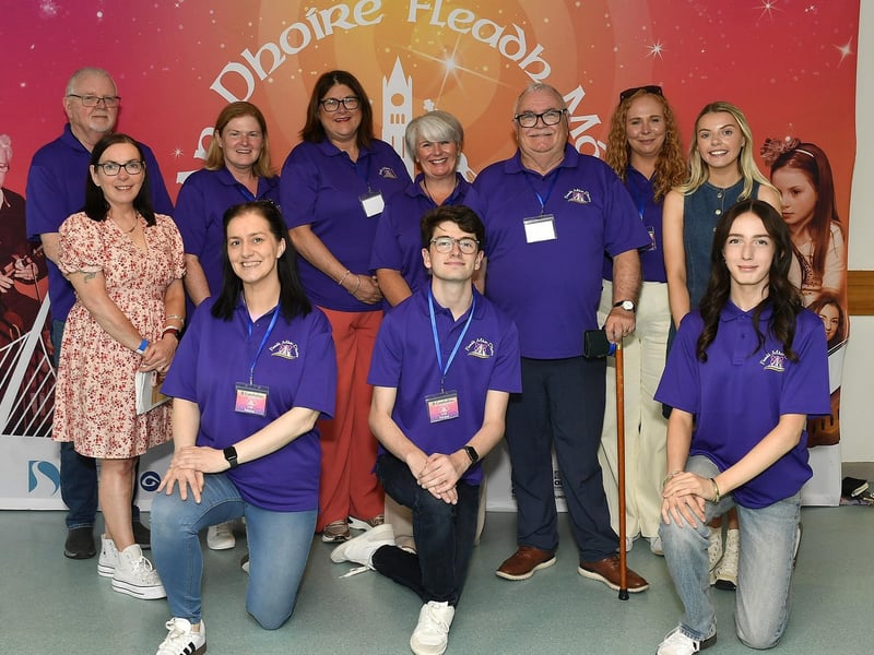 The 2025 Fleadh Mhór Dhoíre committee. Photo: George Sweeney