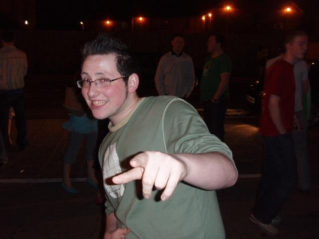 OLYMPUS DIGITAL CAMERA : A night out in Derry back in 2005.