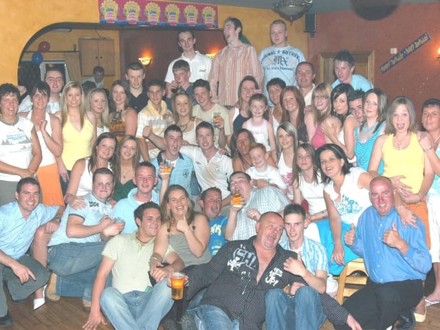 Parties and celebrations in Derry in July 2005.