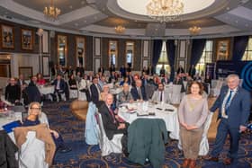 Delegates attending the North West Strategic Growth Partnership meeting held in Donegal this week, included is the Mayor of Derry City and Strabane District Council Cllr Patricia Logue and An Cathaoireach of Donegal County Council Cllr Martin Harley. The meeting was attended by senior Government officials from both the Northern Ireland Executive and the Irish Government as well as civic leaders, strategic partners and officials from Derry City and Strabane District Council and Donegal County Council.