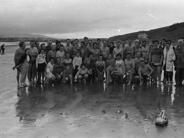 The Christmas day swim at Lisfannon