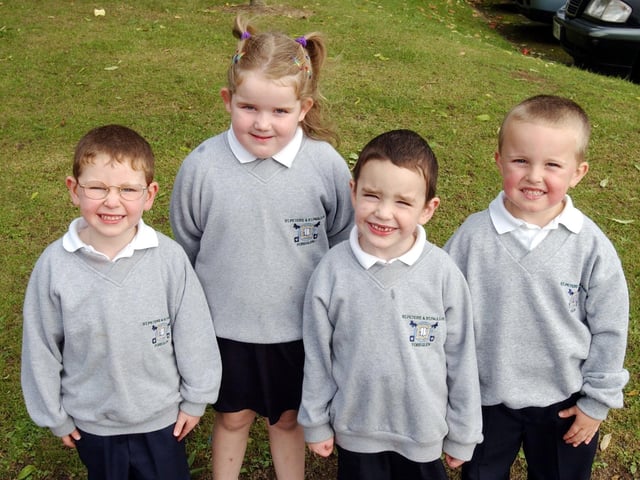 20 YEARS ON: Pictures of Derry children starting primary 1 in September 2003