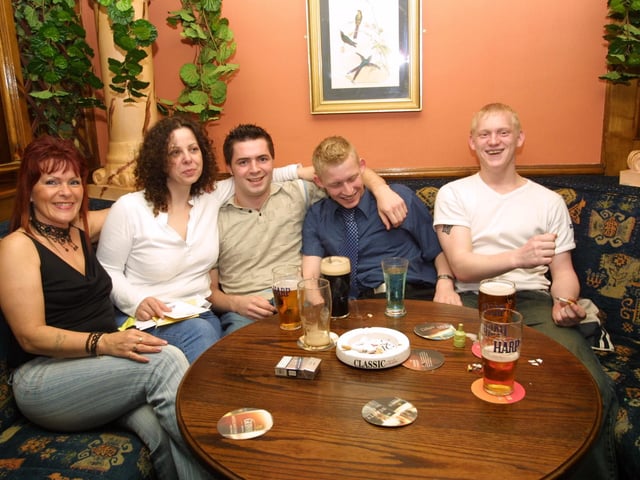 Sindy Barbour, Mena Allen, Paul Kelly, Frank Harkin, Chris Harkin.