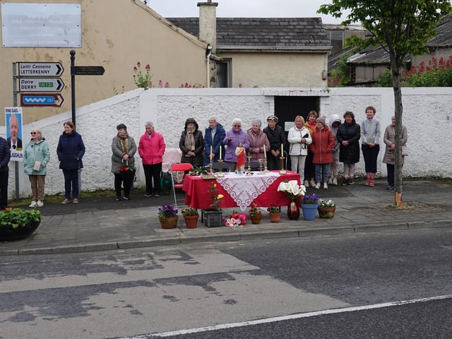 Corpus Christi Procession in Buncrana.