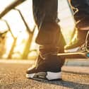 A child has suffered leg, hand, arm and facial injuries and required medical treatment after being knocked down by an electric scooter in Derry.