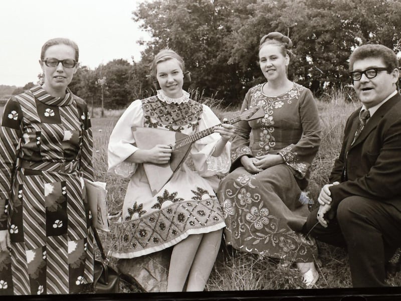 Folk music, dance and dress in Letterkenny and Buncrana in 1975.
