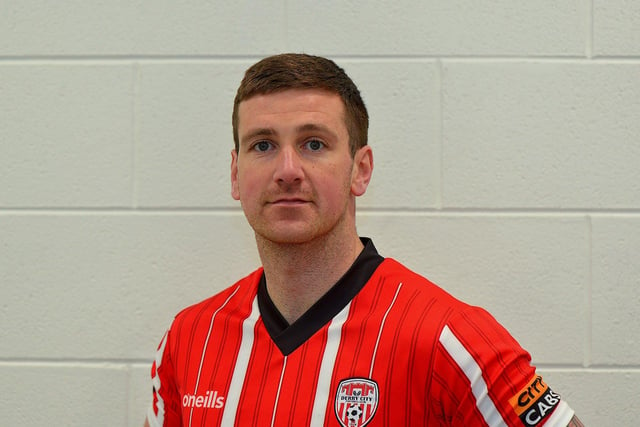 The City skipper has been recovering from an injury but he was called into the action to replace O'Neill on the hour mark with Derry 1-0 up but losing the battle in midfield. His experience and composure on the ball helped steady the ship. Knows when to slow the play down and when to take the tempo up a notch.