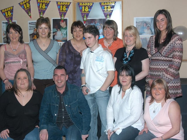 Oliver Brown's 18th birthday.