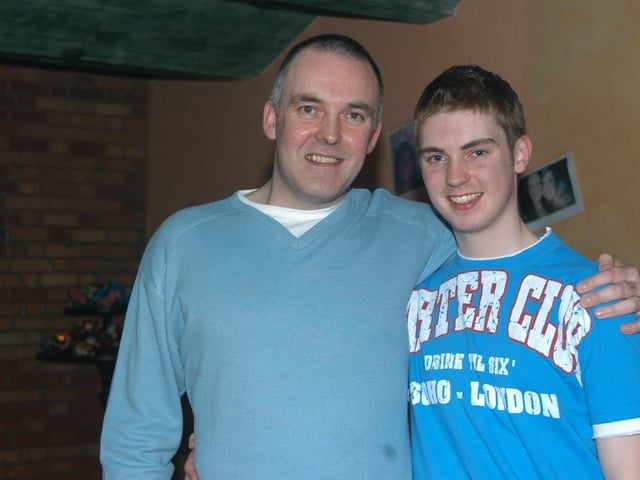 Parties and celebrations in March 2005: Barry McCafferty.