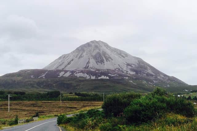 Mount Errigal in Donegal.