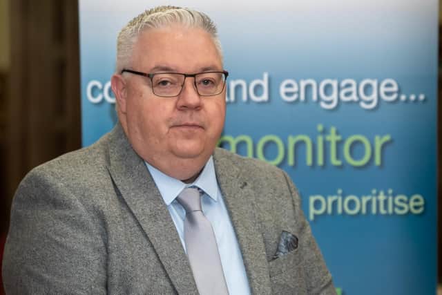 Darren Guy, Chair, Policing and Communiity Safety Partnership., Derry and Strabane.