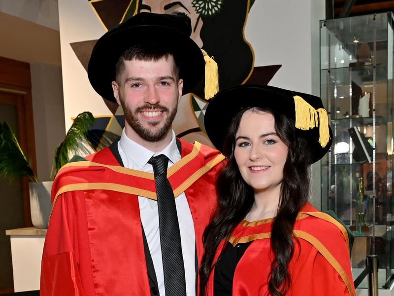 Ben Henderson and Courtney Gallagher. Photo by Stephen Hamilton/Presseye