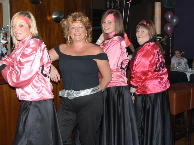 Sharon White's 'Grease' themed 40th birthday.