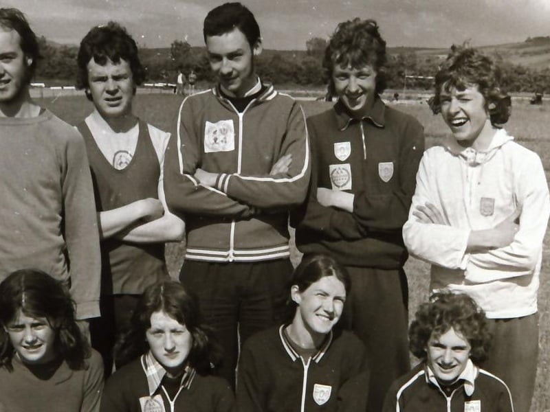 Local athletes back in the summer of 1974.