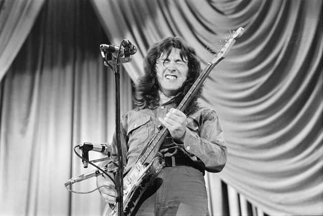 Rory Gallagher on stage (1972)