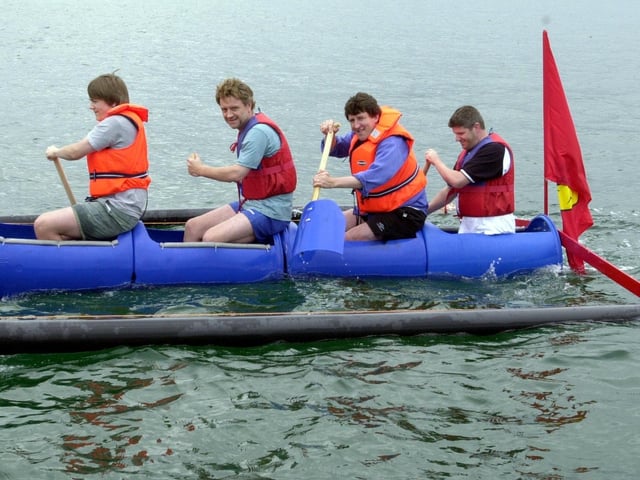 Bunagee Raft Race.