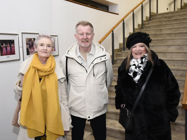 Helen McLaughlin, Danny Meenan and Maeve McLaughlin.