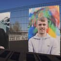 ‘People Make Creggan’ which is made up of 60 photos, is now on display at Holy Child’s Primary School on Central Drive.